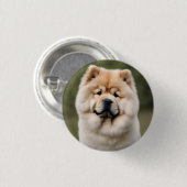 Chow Chow Button (Vorne & Hinten)