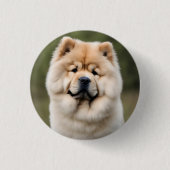Chow Chow Button (Vorderseite)