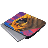 Chow Chow Cainting Laptopschutzhülle (Vorne Knopf)
