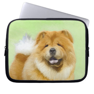 Chow Chow Cainting - Niedliche Original Hunde Art Laptopschutzhülle