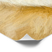 Chow Chow Cainting - Niedliche Original Hunde Art Poster (Ecke)