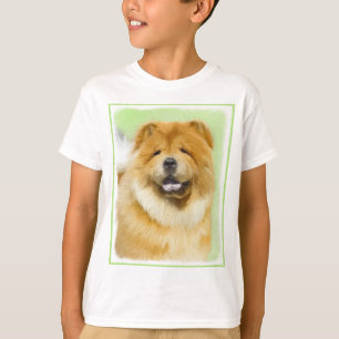 Chow Chow Cainting - Niedliche Original Hunde Art T-Shirt