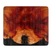 Chow Chow cbcna Schneidebrett (Vorderseite)