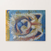 Chow Chow Chow Abstrakt Puzzle (Horizontal)