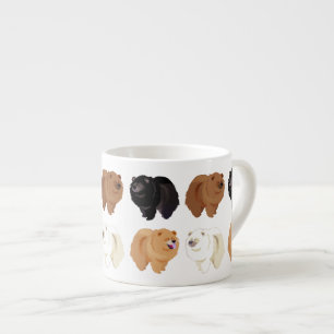 Chow-Chow Chow-Chow Espresso-Tasse Espressotasse