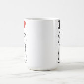 Chow-Chow Chow-Chow HundeCartoon Kaffeetasse (Mittel)