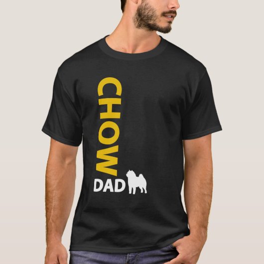 Chow-Chow Chow-Chow Vater T-Shirt (Vorderseite)