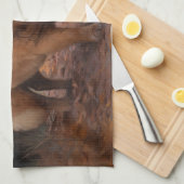 Chow Chow Chow im Herbst Leaves Inspiriert Geschirrtuch (Viertel Falte)