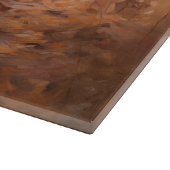 Chow Chow Chow im Herbst Leaves Inspiriert Schneidebrett (Ecke)