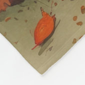 Chow Chow Chow lässt Erntedank Art Fleecedecke (Ecke)