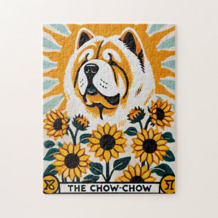 Chow Chow Chow Tarot Card Puzzle