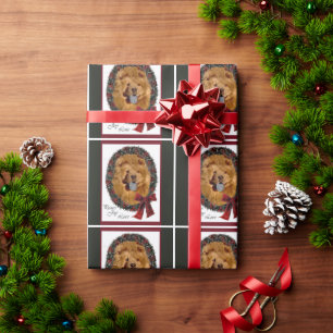 Chow Chow Chow WeihnachtsWeihnachtsWeihnachtsfeier Geschenkpapier