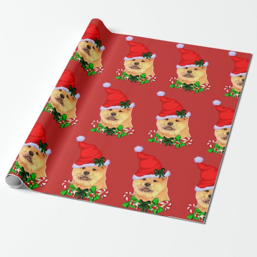 Chow Chow Chow WeihnachtsWeihnachtsWeihnachtsfeier Geschenkpapier (Ungerollt)