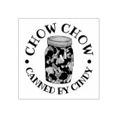 Chow Chow Chowchow Relish PA Dutch Food Gummistempel (Prägung)