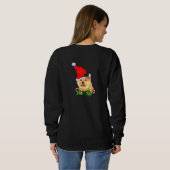 Chow Chow Christmas Merry Sweatshirt (Schwarz voll)