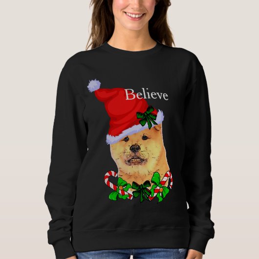 Chow Chow Christmas Merry Sweatshirt (Vorderseite)