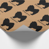 Chow Chow Custom Wrapper Geschenkpapier (Ecke)