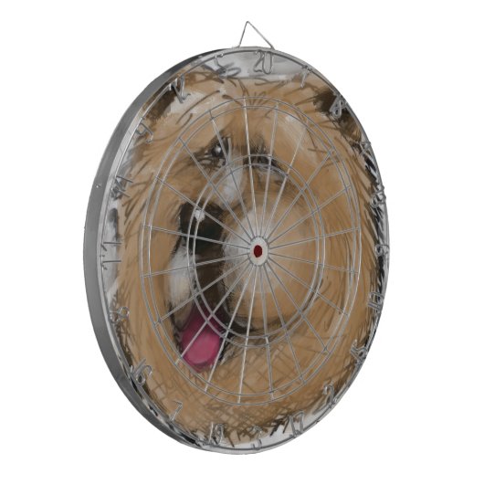 Chow Chow Dartscheibe (Vorderseite Links)