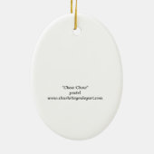 Chow Chow Dog Art Ornament (Hinten)