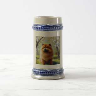 Chow Chow Dog Bierglas