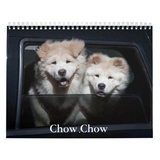 Chow Chow Dog Calendar Kalender (Titelbild)