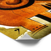 Chow Chow dog dk_2005aug8m.jpg Poster (Ecke)