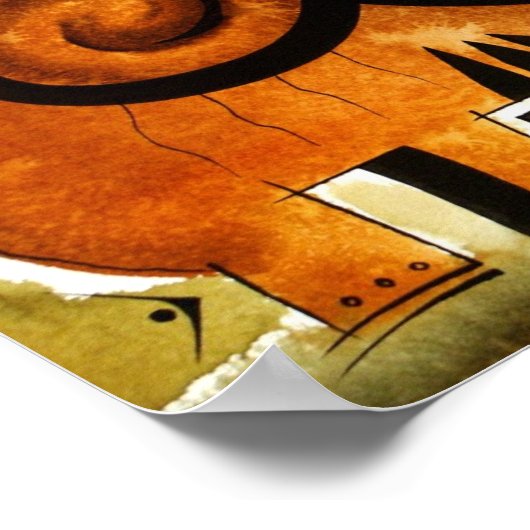 Chow Chow dog dk_2005aug8m.jpg Poster (Ecke)