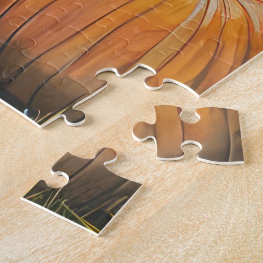 Chow Chow Dog Herbst Ernte Erntedank Puzzle (Seite)