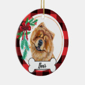 Chow Chow Dog Ornament (Rechts)