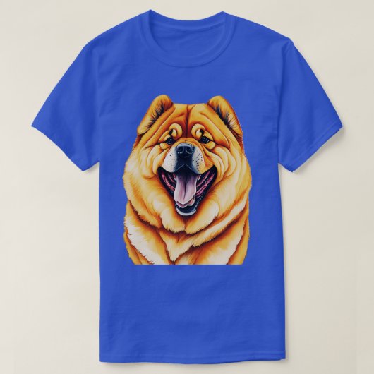Chow Chow Dog T-Shirt (Design vorne)