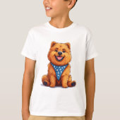 Chow Chow Dog T-Shirt (Vorderseite)