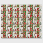 Chow Chow Dog Weihnachten Geschenkpapier (Flach)