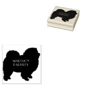 Chow Chow Doppy Welpe Gummistempel (Stempel)