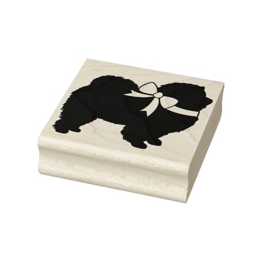 Chow Chow Doppy Welpe Gummistempel (Stempel)