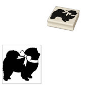 Chow Chow Doppy Welpe Gummistempel (Stempel)