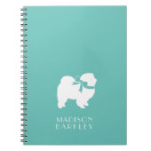 Chow Chow Doppy Welpe Notizblock (Vorderseite)