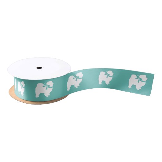 Chow Chow Doppy Welpe Satinband (Spule)
