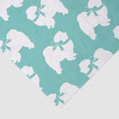 Chow Chow Doppy Welpe Seidenpapier (Detail)