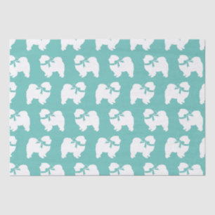 Chow Chow Doppy Welpe Seidenpapier