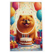 Chow-Chow-Geburtstagsfeier Mittlere Geschenktüte (Vorderseite)