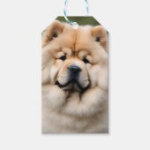 Chow Chow Geschenkanhänger (Vorderseite)