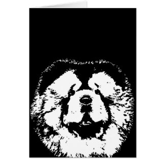 Chow-Chow-Geschenke - Karte