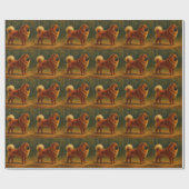 Chow Chow Geschenkpapier (Flach)