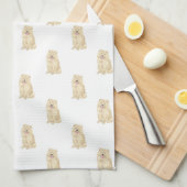 Chow Chow Geschirrtuch (Viertel Falte)