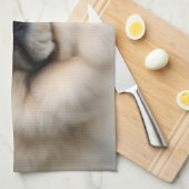 Chow Chow Geschirrtuch (Viertel Falte)