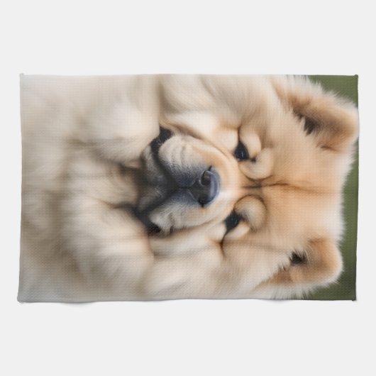 Chow Chow Geschirrtuch (Horizontal)