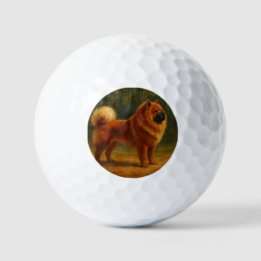 Chow Chow Golfball (Vorderseite)