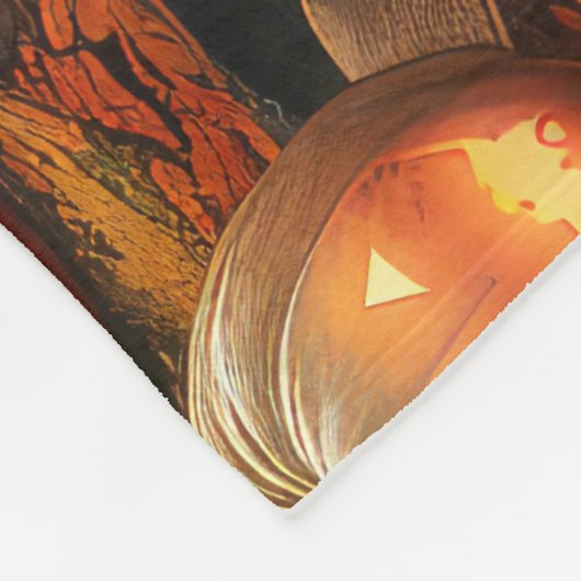 Chow Chow Halloween Spooky Fleecedecke (Ecke)