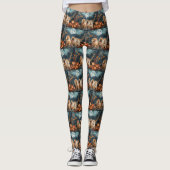 Chow Chow Halloween Spooky Leggings (Vorderseite)