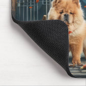 Chow Chow Halloween Spooky Mousepad (Ecke)